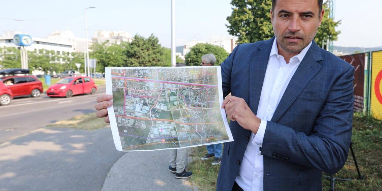 Zagreb: Bernardić predstavio plan prometnog rješenja raskrižja kod ulice Medpotoki