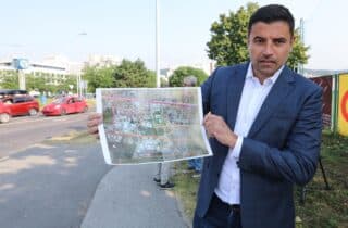 Zagreb: Bernardić predstavio plan prometnog rješenja raskrižja kod ulice Medpotoki
