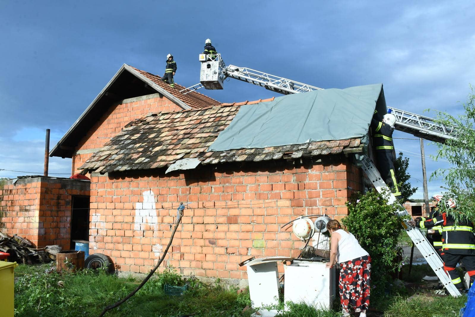 Sisak: Štete od nevremena u prigradskom naselju Palanjek