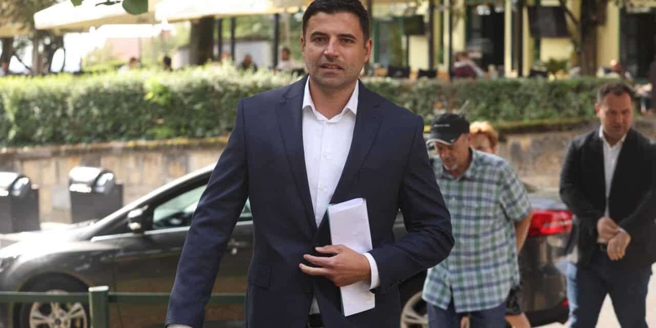Zagreb: Davor Bernardić, predsjednik Socijaldemokrata Grada Zagreba, obratio se medijima