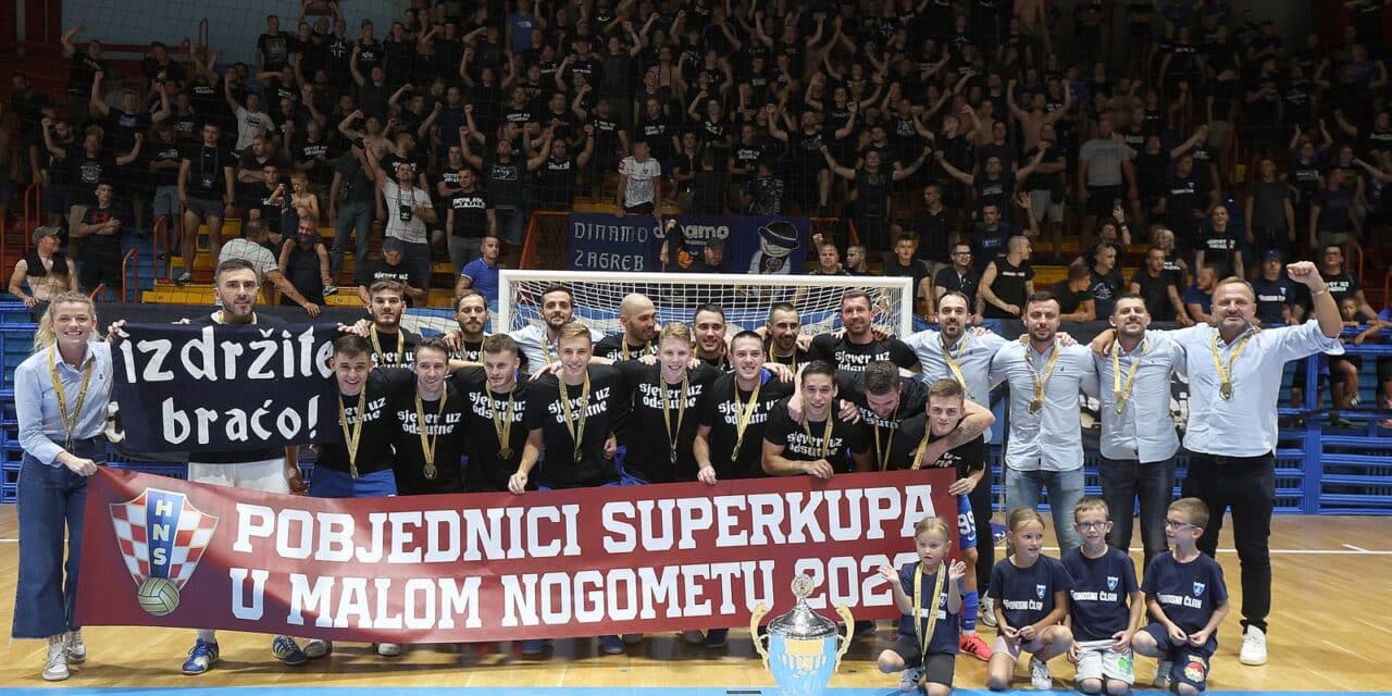 Zagreb: Futsal Dinamo osvojio Hrvatski malonogometni Superkup