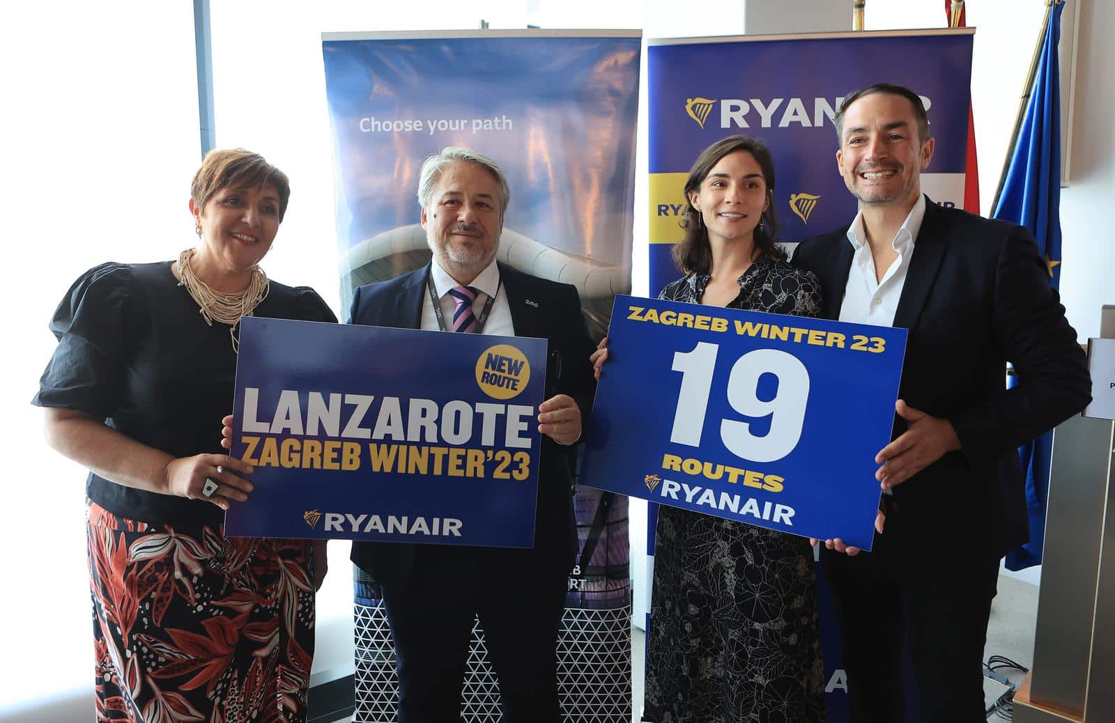 Zrakoplovni prijevoznik Ryanair predstavio planove za Zagreb i Hrvatsku