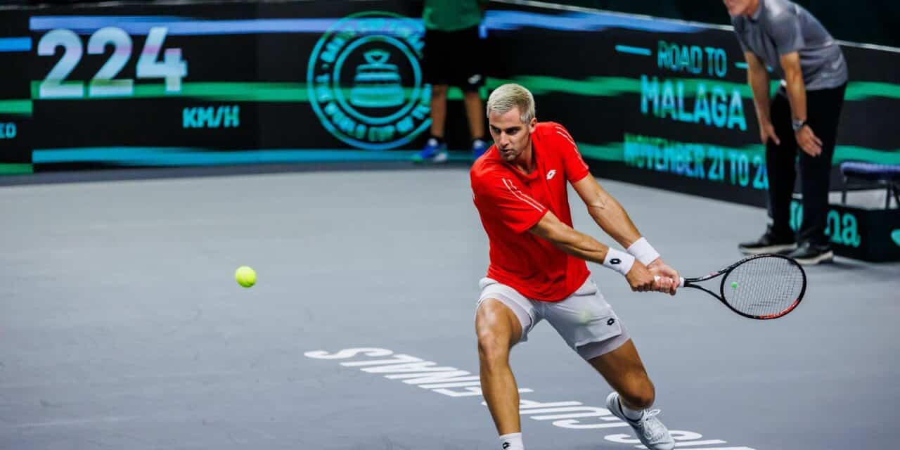 Split: Skupina D Davis Cupa, Hrvatska – SAD, Borna Gojo – Frances Tiafoe