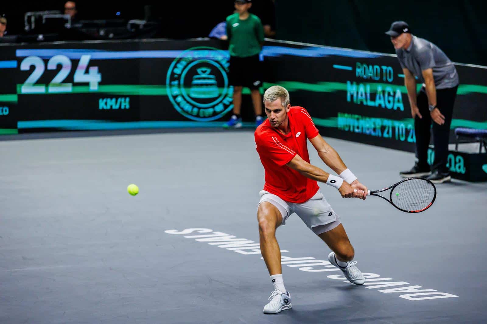 Split: Skupina D Davis Cupa, Hrvatska – SAD, Borna Gojo – Frances Tiafoe