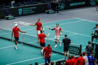 Split: Skupina D Davis Cupa, Hrvatska – SAD, Dodig/Pavić – Krajicek/Ram