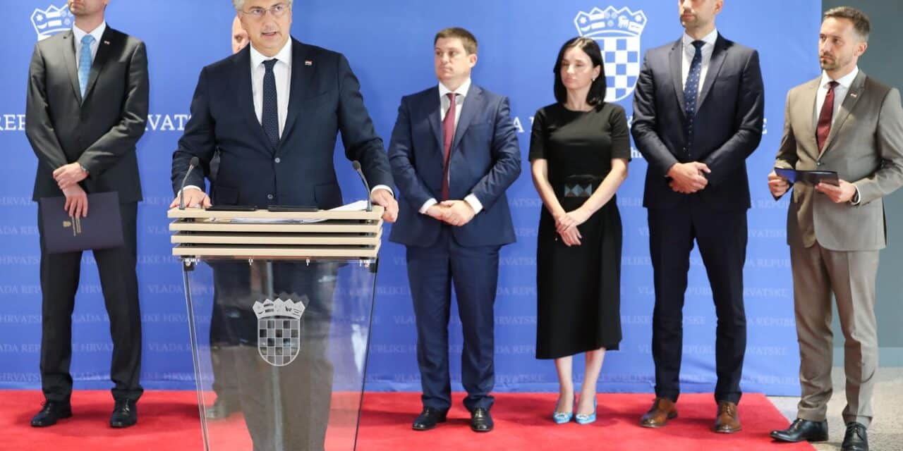 Zagreb: Izjava premijera Andreja Plenkovića nakon sjednice