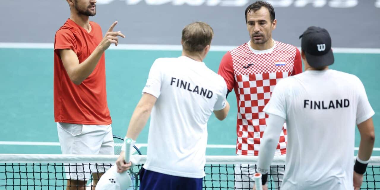 Split: Skupina D Davis Cupa, Hrvatska – Finska, Dodig/Pavić – Heliovaara/Salminen