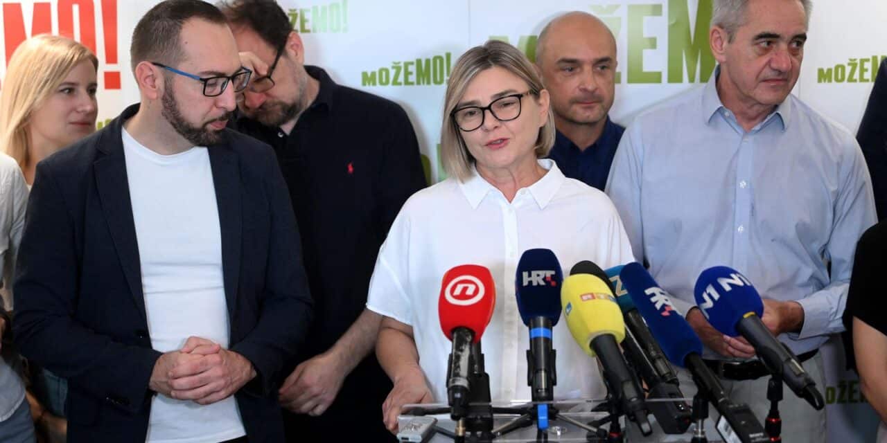Zagreb: Sandra Benčić kandidatkinja Možemo za buduću premijerku