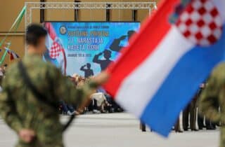 Zagreb: Svečana prisega 21. naraštaja kadeta Hrvatske vojske