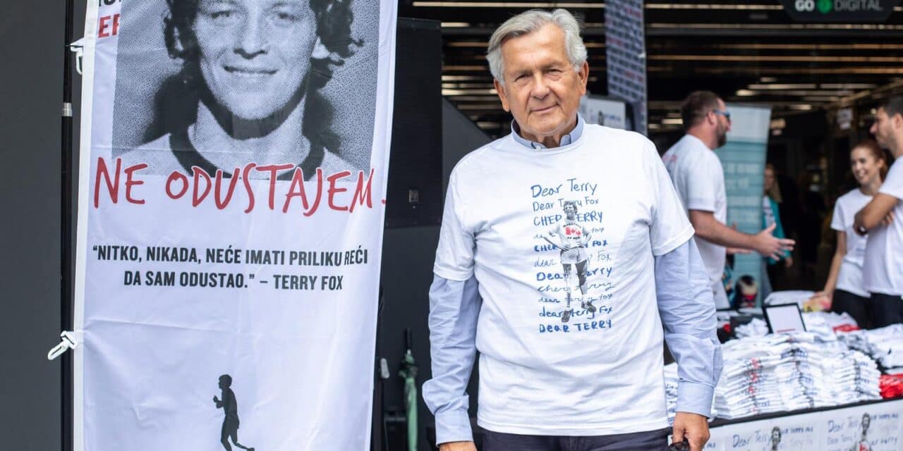 Zagreb: Tradicionalna humanitarna prodaja majica uoči utrke Terry Fox