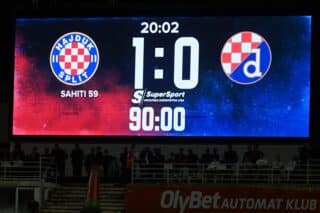 Split: Derbi Hajduka i Dinama na stadionu Poljud