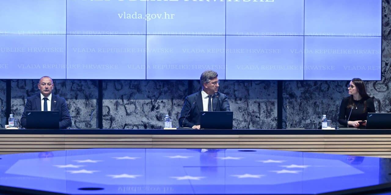 Zagreb: Održana sjednica Vlade RH