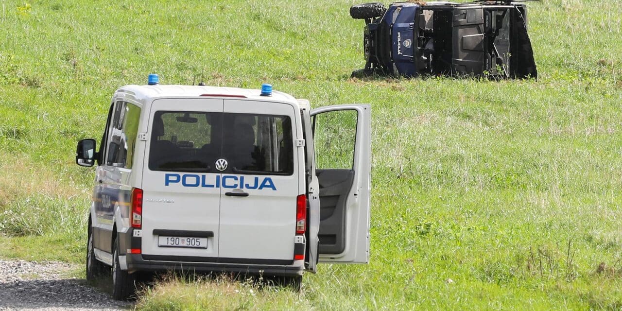 Zagreb: U prevrtanju policijskog terenca jedan policajac poginuo, trojica ozlijeđena