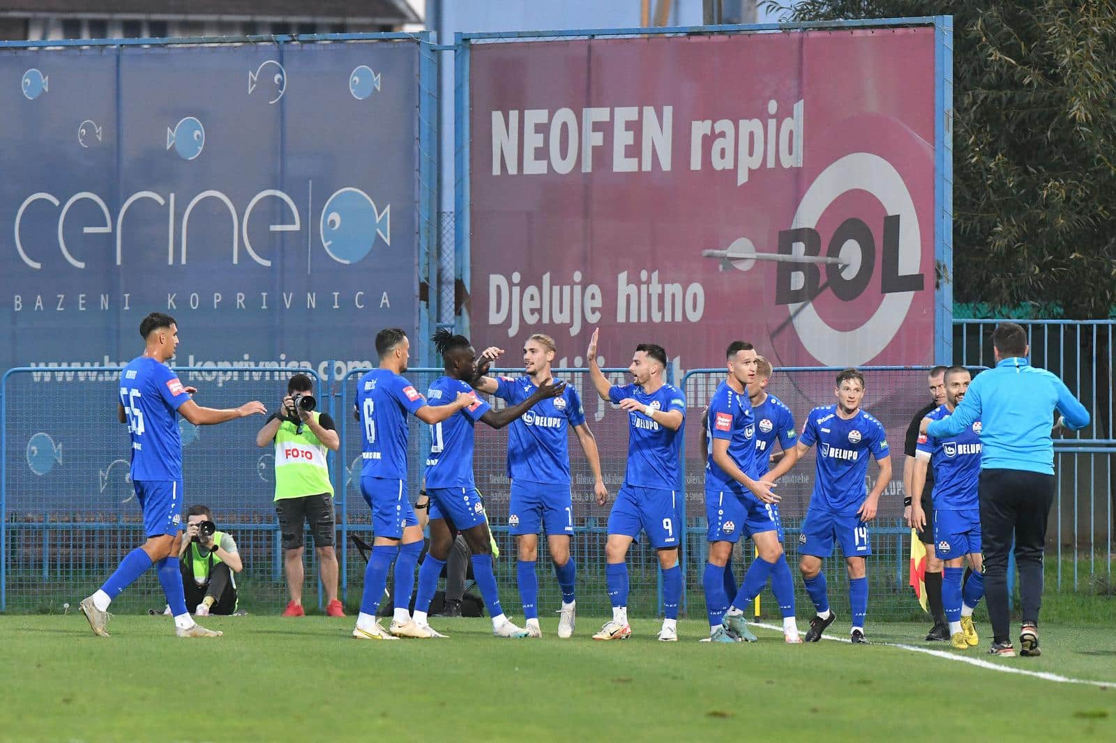 Koprivnica: NK Slaven Belupo i NK Varaždin u 11. kolu Prve HNL
