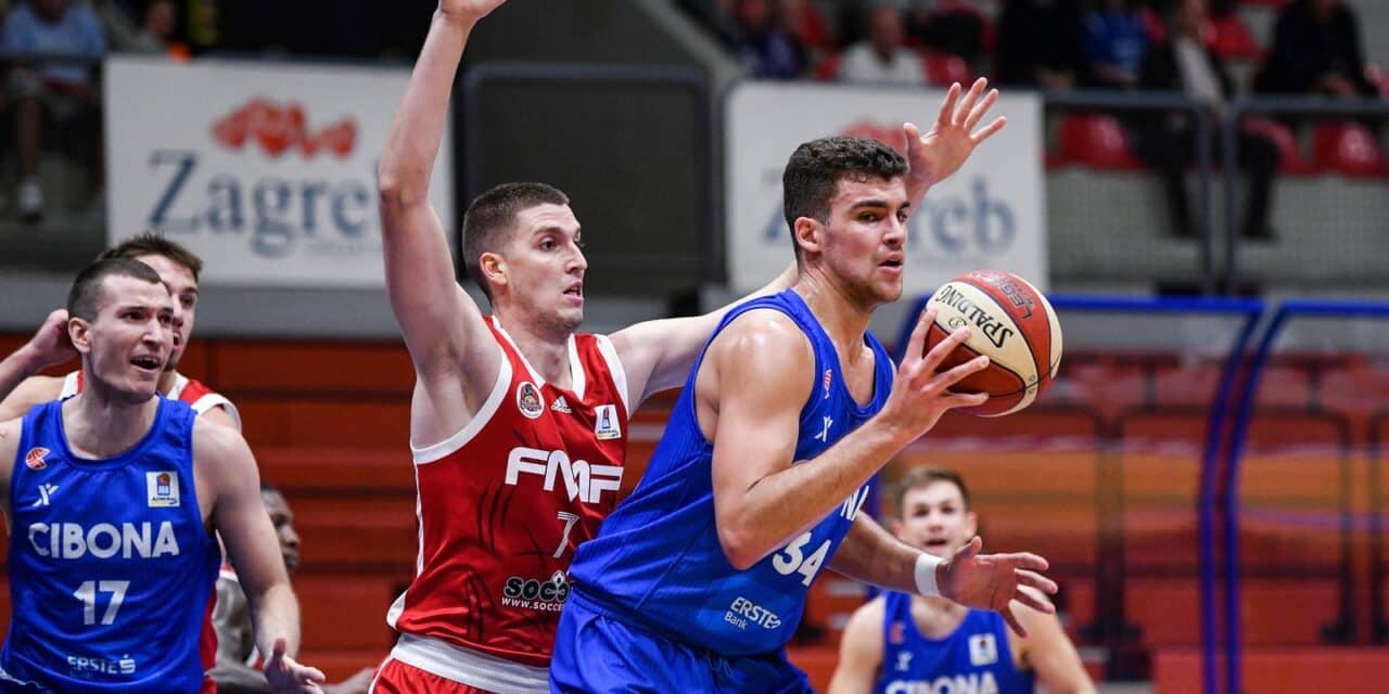 Zagreb: Cibona i FMP susreli se u 2. kolu ABA lige
