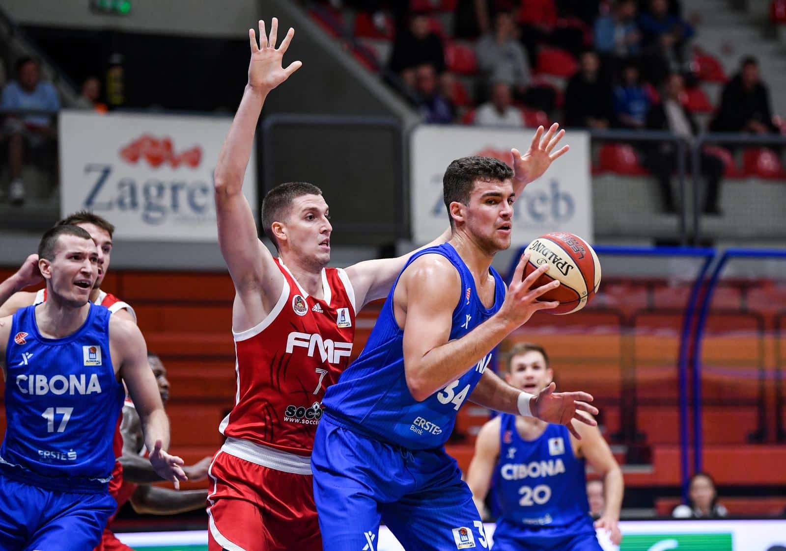 Zagreb: Cibona i FMP susreli se u 2. kolu ABA lige