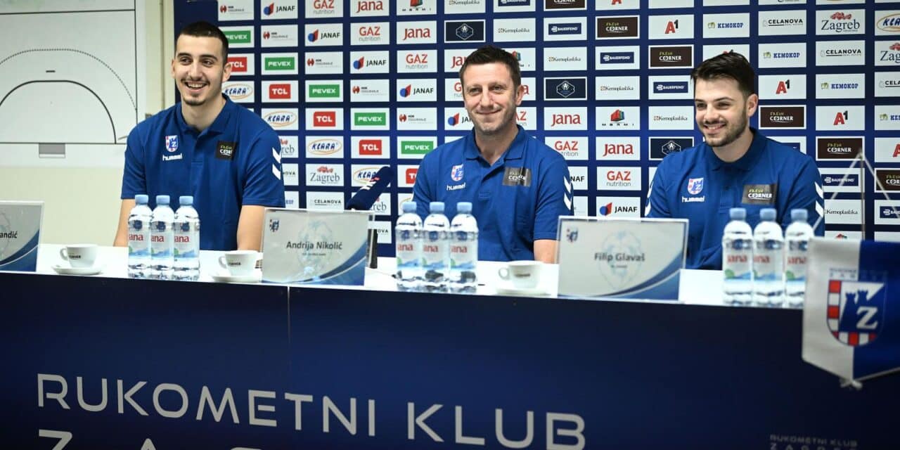 Zagreb: Konferencija za medije RK Zagreb uoči utakmice s Aalborgom