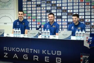 Zagreb: Konferencija za medije RK Zagreb uoči utakmice s Aalborgom