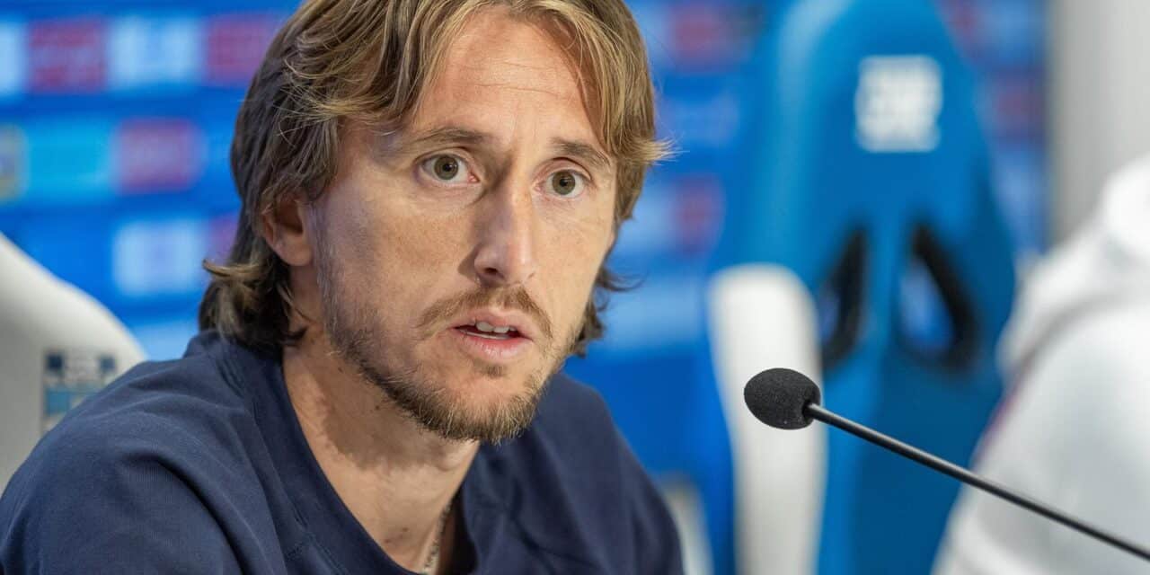 Osijek: Luka Modrić i Zlatko Dalić na konferencija za medije uoči utakmice protiv Turske