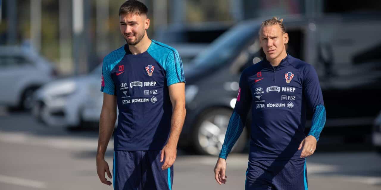 Osijek: Trening Hrvatske nogometne reprezentacije