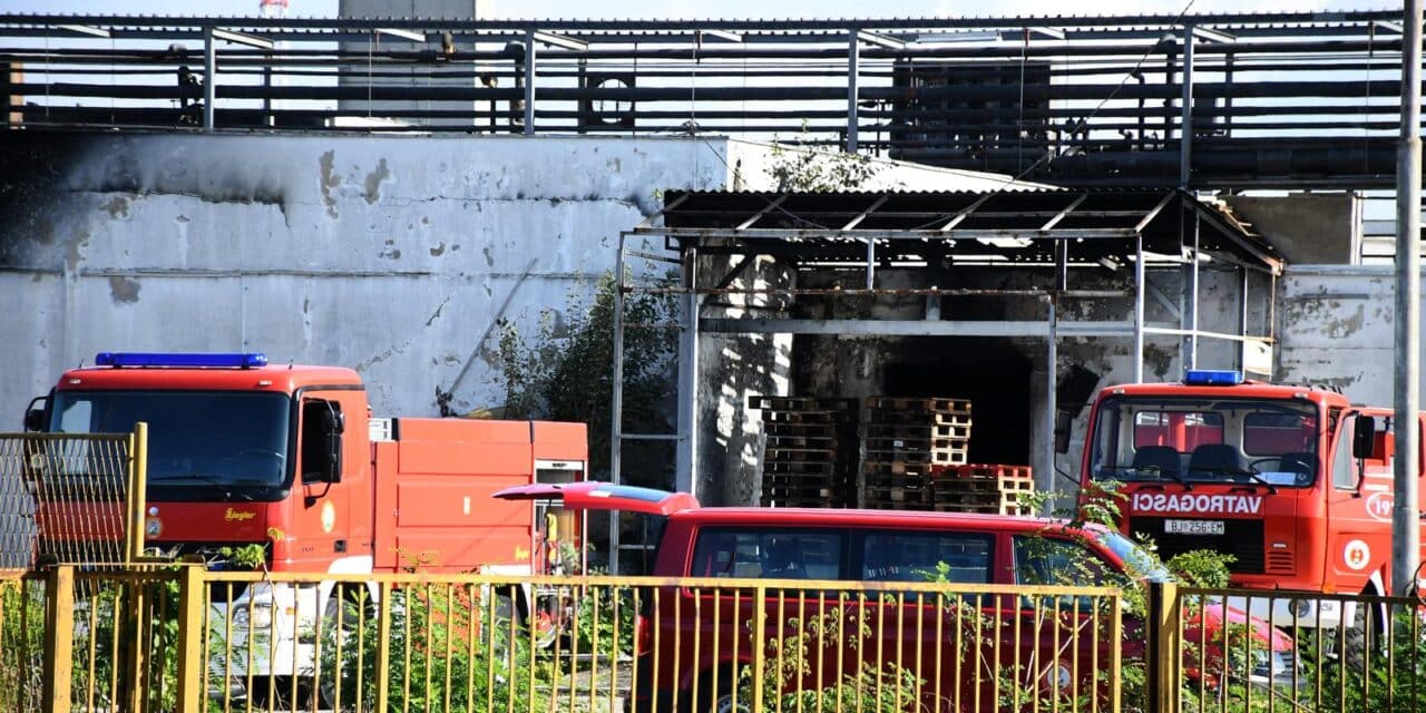 Bjelovar: Ugašen požar u bivšem pogonu Bjelovarske industrije mesa