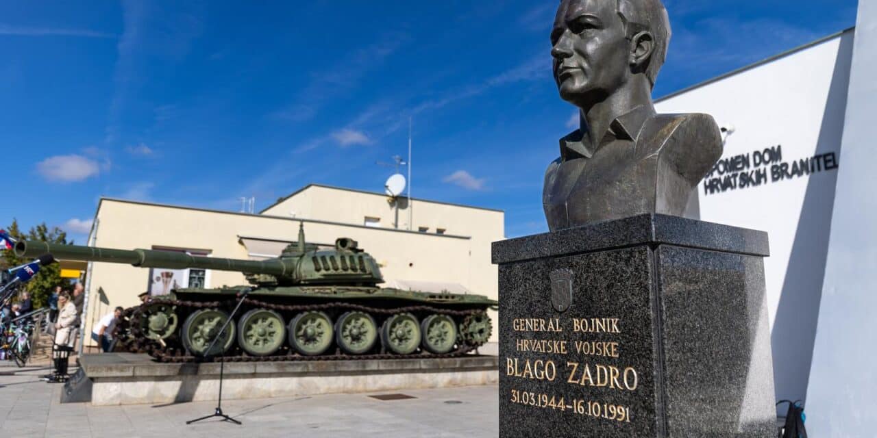 Vukovar: Obilježavanje 32. pogibije general-bojnika Blage Zadre i pukovnika Alfreda Hilla