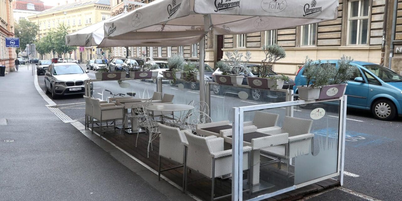 Zagreb: Cijena najma parkirnih mjesta za potrebe ugostiteljskih terasa povećat će se za čak 900 posto