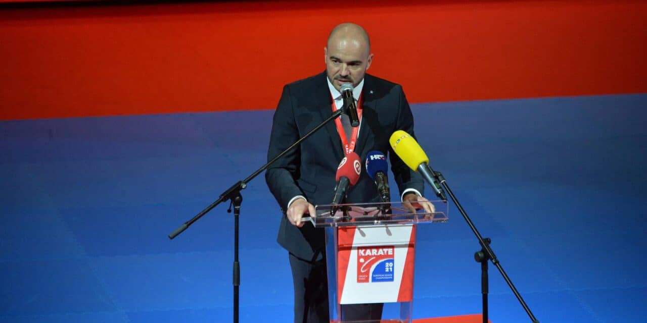 Poreč: Predsjednik Milanović otvorio 56. Europsko seniorsko prvenstvo u karateu