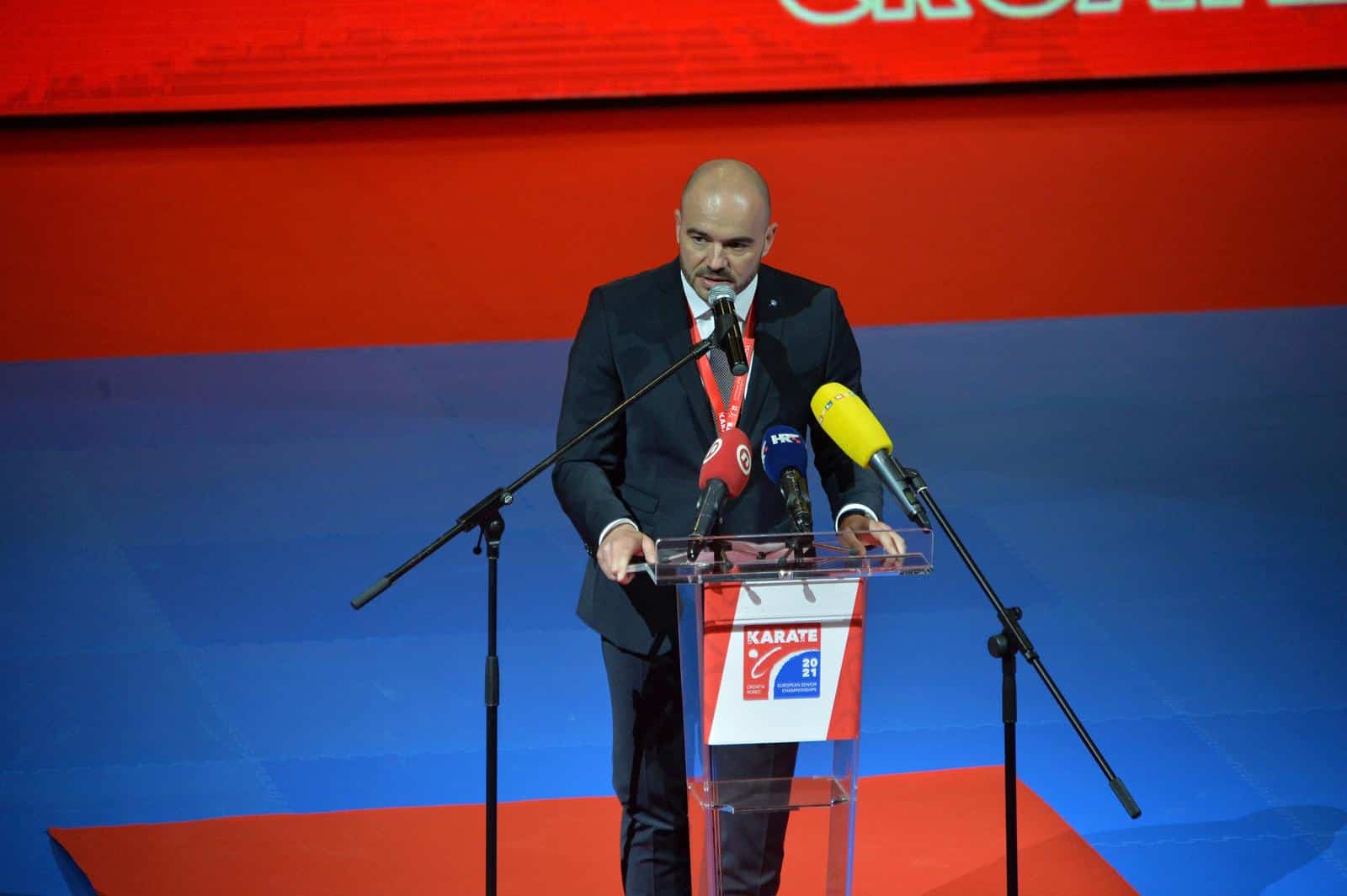 Poreč: Predsjednik Milanović otvorio 56. Europsko seniorsko prvenstvo u karateu