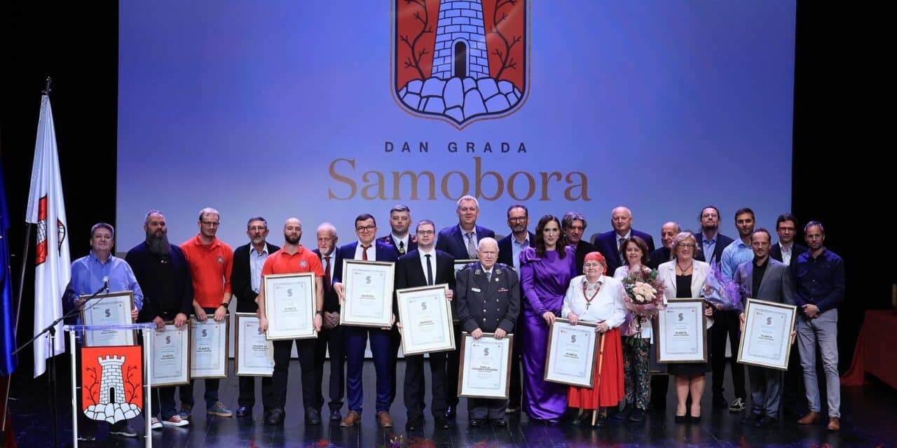Samobor: Svečana sjednica Gradskog vijeća povodom Dana Grada na kojoj je sudjelovao i Milanović