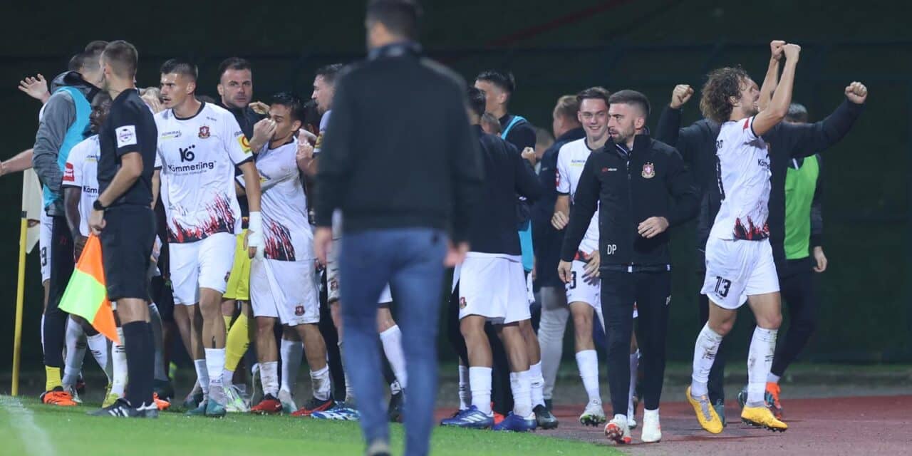 Velika Gorica: Tuga igrača GNK Dinamo i slavlje Gorice nakon što su pobijedili 2:1