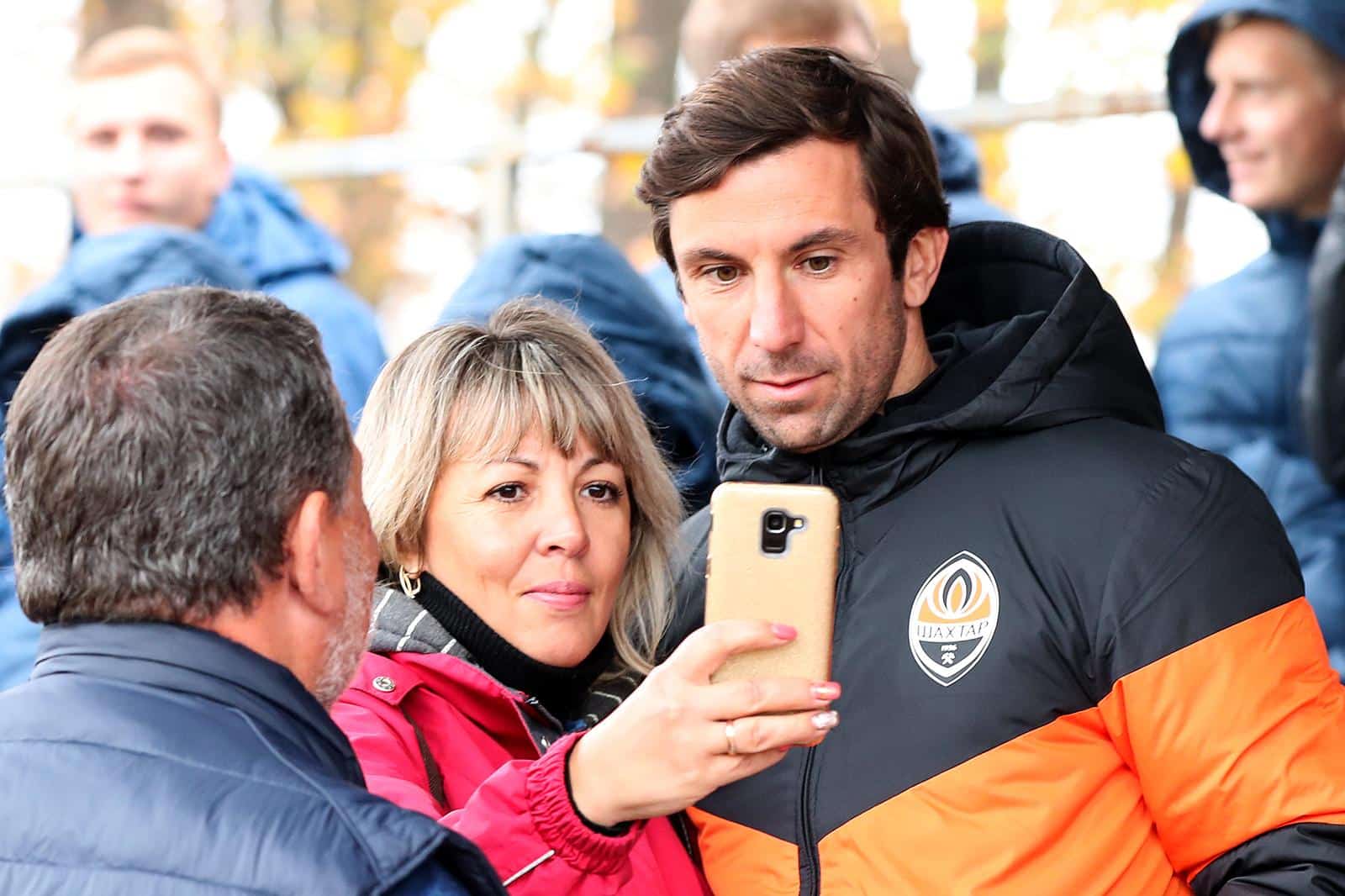 Harkiv: Darijo Srna i Dario Zahora pratili utakmicu mladih između Šahtara i Dinama