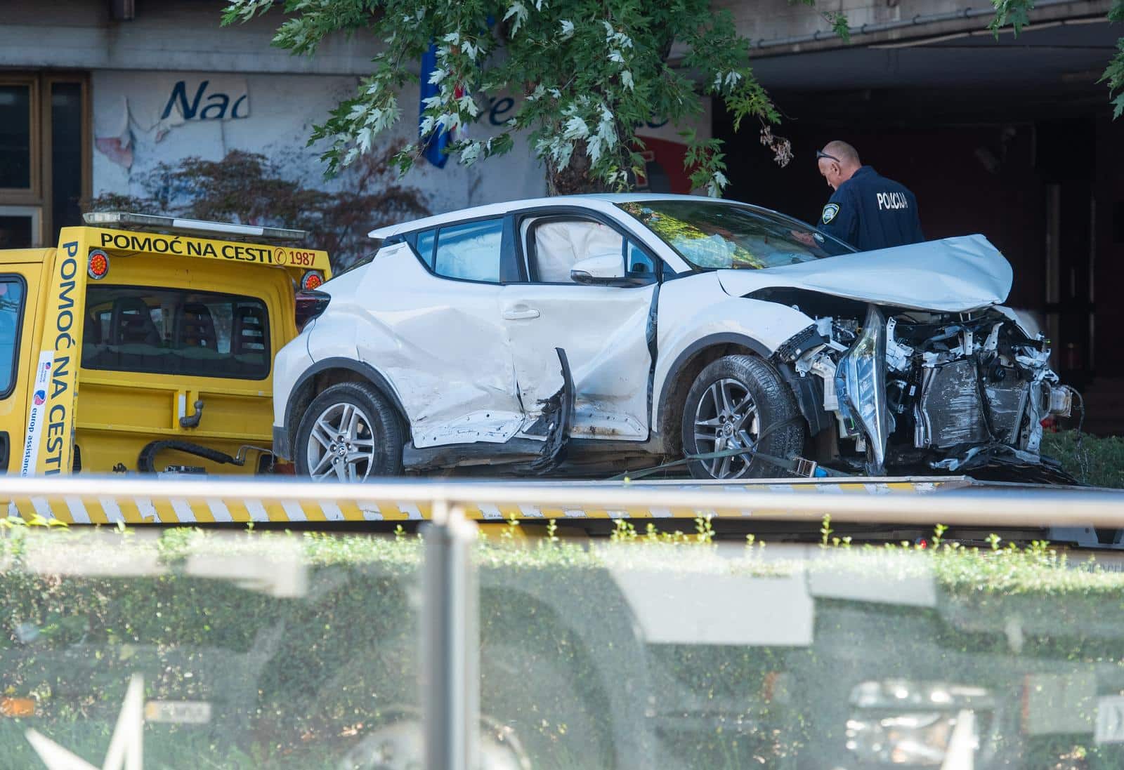 Zagreb: Sudar na križanju Harambašićeve i Zvonimirove ulice