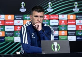 Zagreb: Sergej Jakirović i Stefan Ristovski na konferenciji za medije uoči utakmice protiv FC Viktoria Plzen