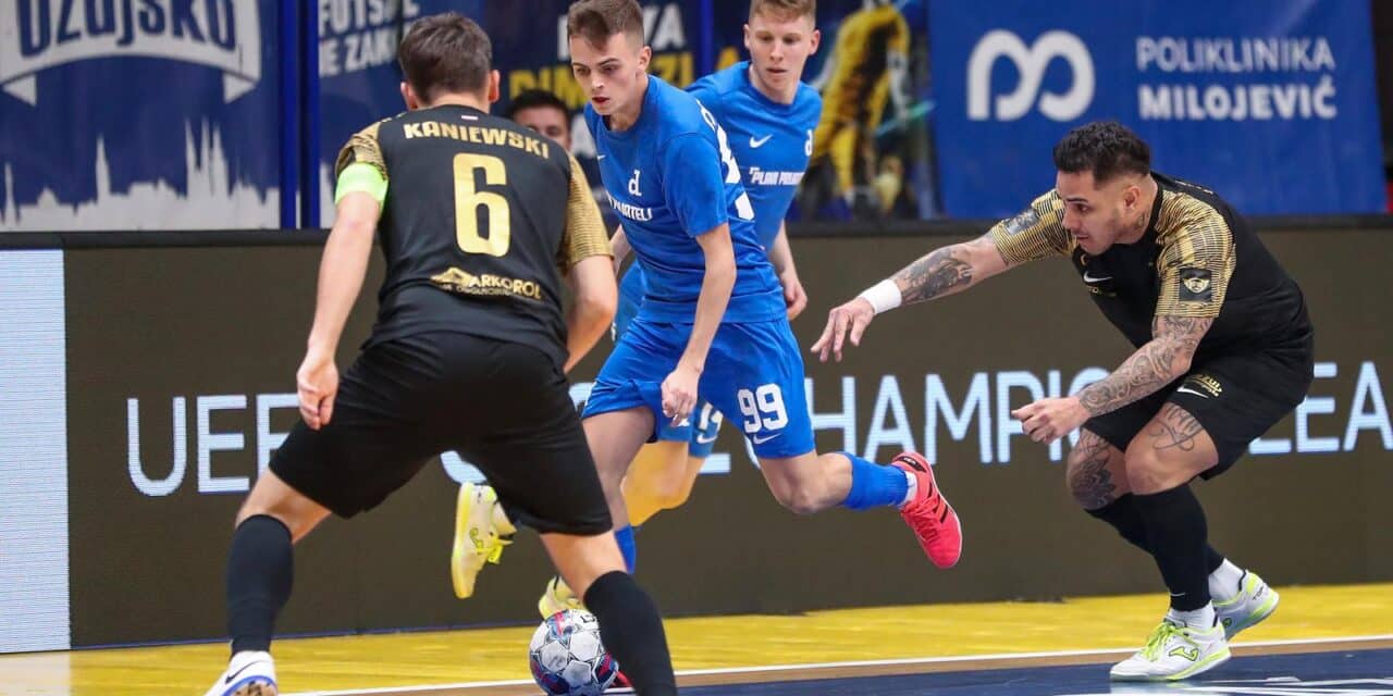 Zagreb: UEFA Futsal Liga Prvaka, Grupa 5, MNK Futsal Dinamo – KSC Lubawa
