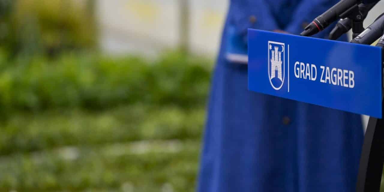 Zagreb: Konferencija gradonačelnika Tomislava Tomaševića u rasadniku Markuševec