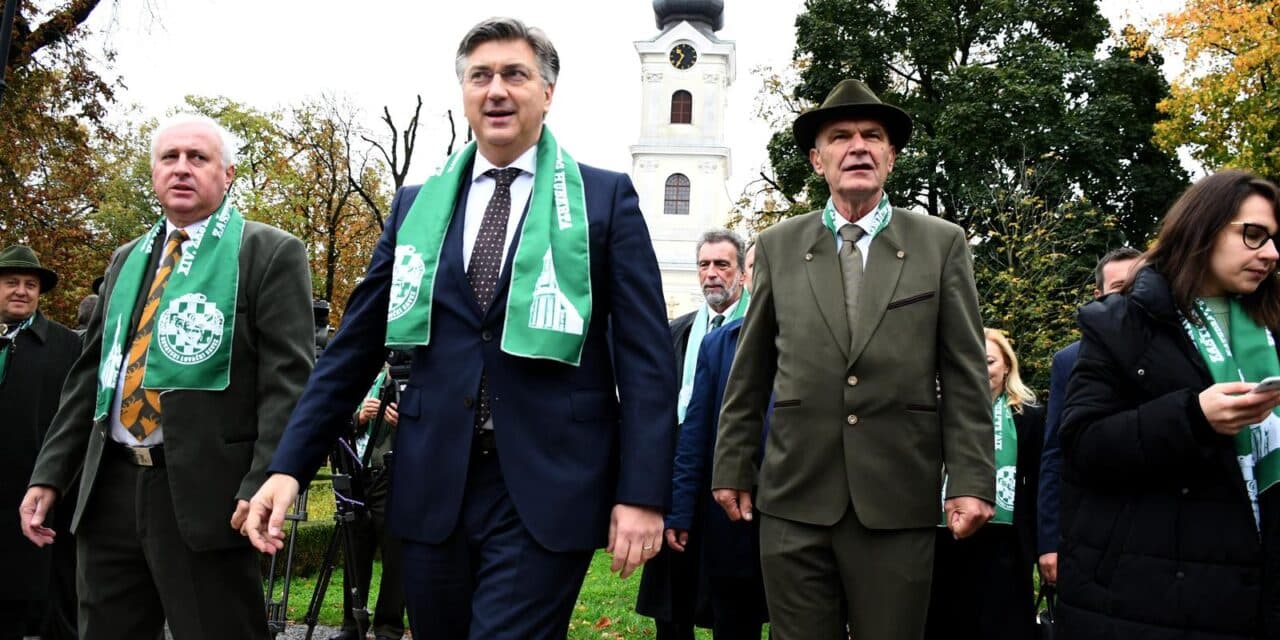 Bjelovar:  Andrej Plenković sudjelovao  na obilježavanju XIV. zajedničke proslave svetog Huberta, zaštitnika lovaca i lovstva