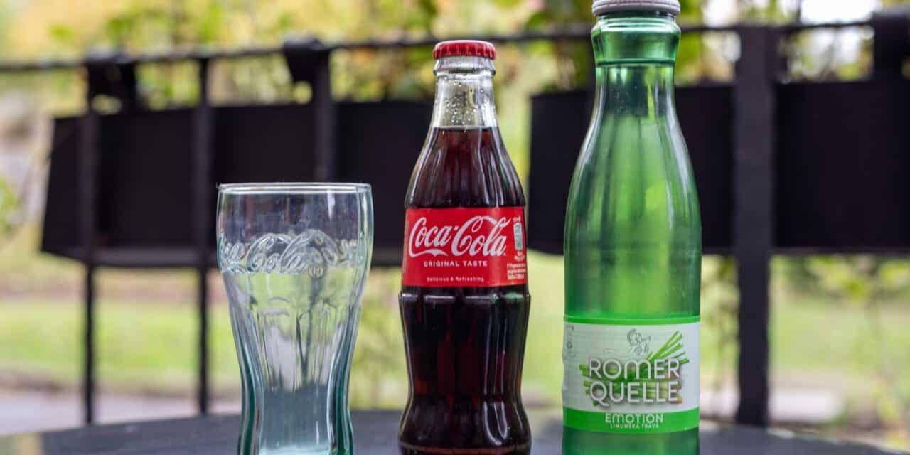 Osijek: Boce Coca-Cole i Romerquelle vode