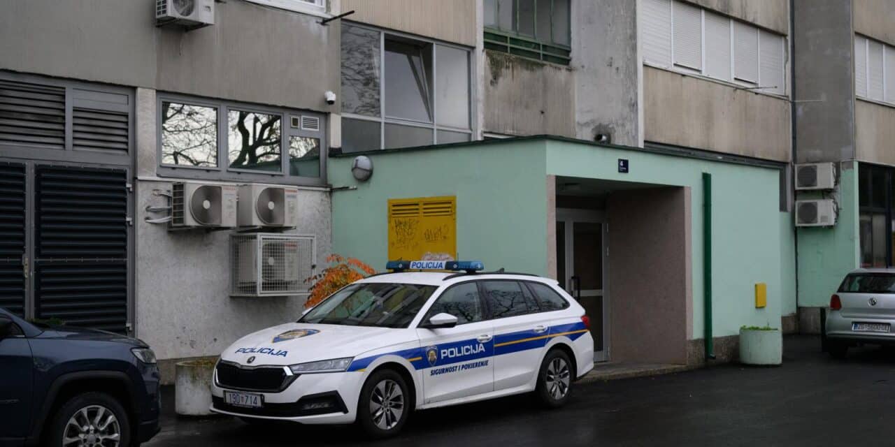 Zagreb: Policija na mjestu gdje su se sukobila dva muškarca, jedan je ubijen