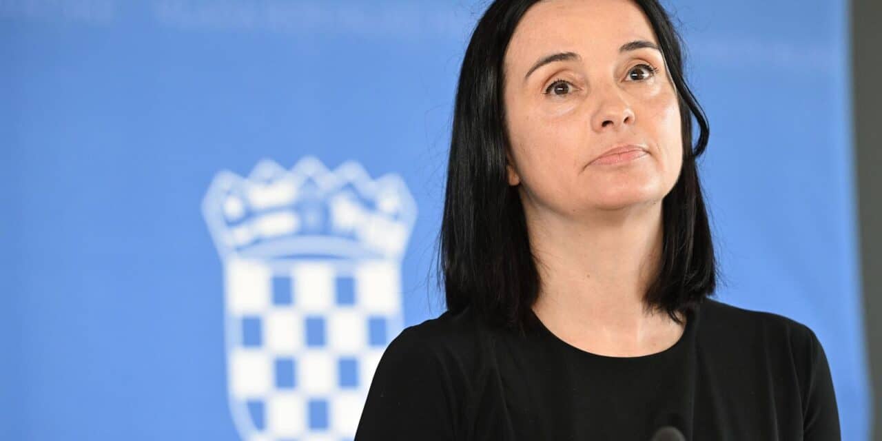 Zagreb: Ministrica poljoprivrede, Marija Vučković, obratila se medijima
