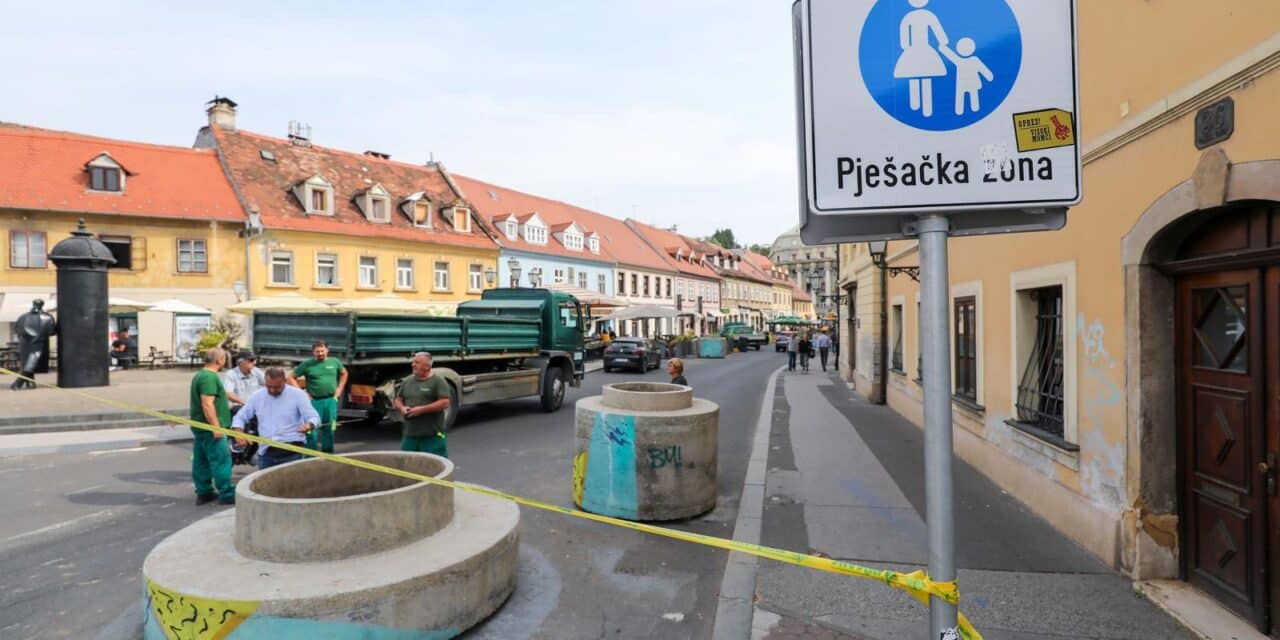 Zagreb: Pješačke zone u centru grada