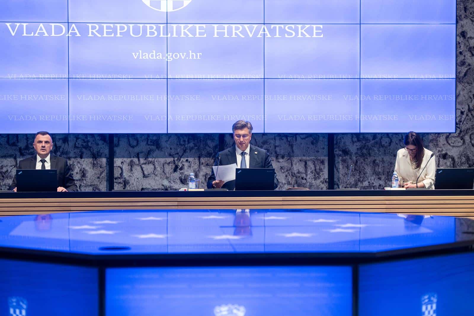 Zagreb: U NSK održana 263. sjednica Vlade RH