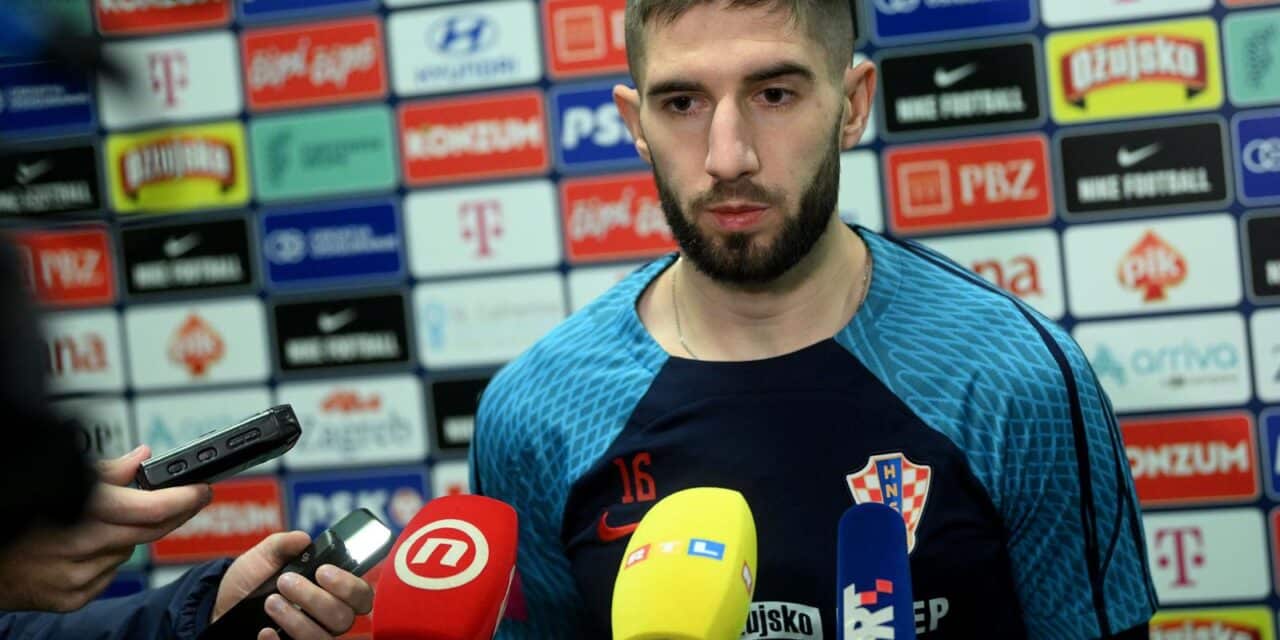 Zagreb: Luka Ivanušec i Marco Pašalić obratili se medijima uoči treninga