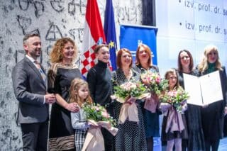 Zagreb: Ministar Marin Piletić uručio Godišnje nagrade za promicanje prava djeteta u 2023. godini.