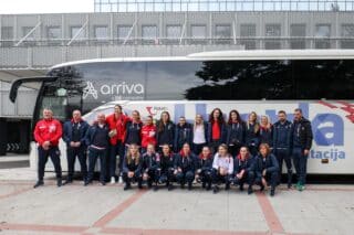 Zagreb: Okupljanje ženske rukometne reprezentacije uoči priprema za Svjetsko prvenstvo