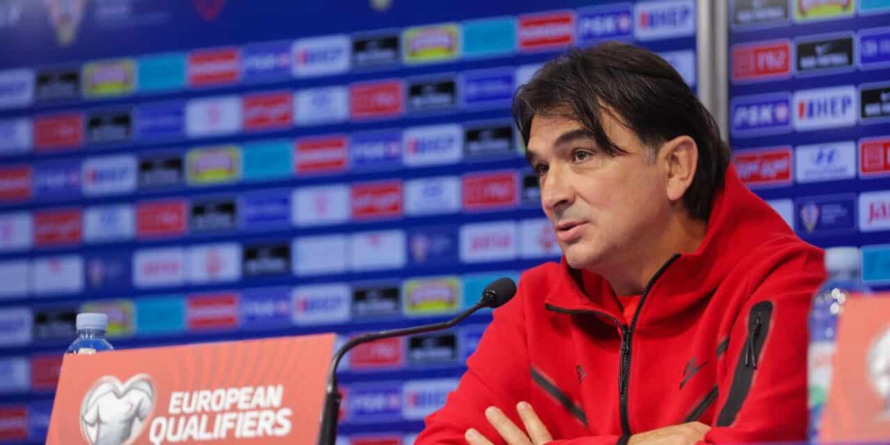Zagreb: Zlatko Dalić i Lovro Majer na konferenciji za medije uoči utakmice protiv Armenije