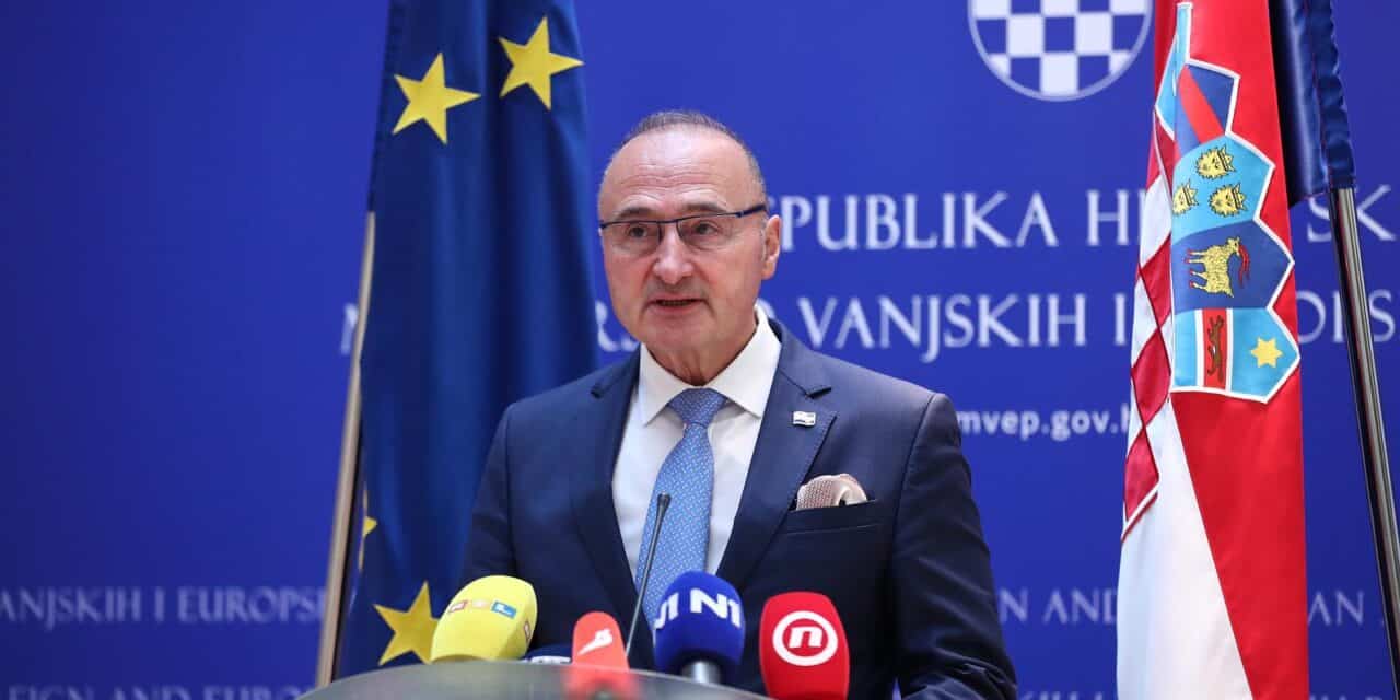 Grlić Radman: Protjerujemo srpskog diplomata iz Hrvatske