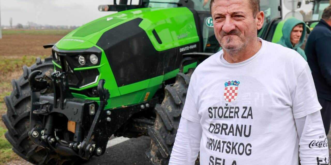 Nezadovoljni seljaci jutros blokirali prometnice i granični prijelaz Županja – Orašje