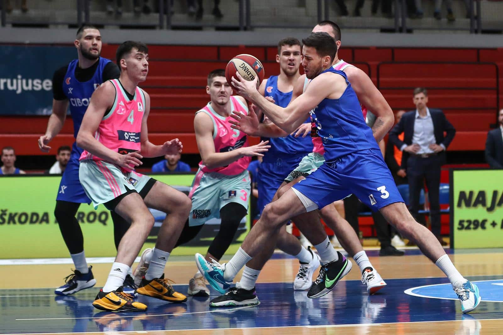 Zagreb: Cibona i Mega Basket susreli se u 9. kolu ABA lige