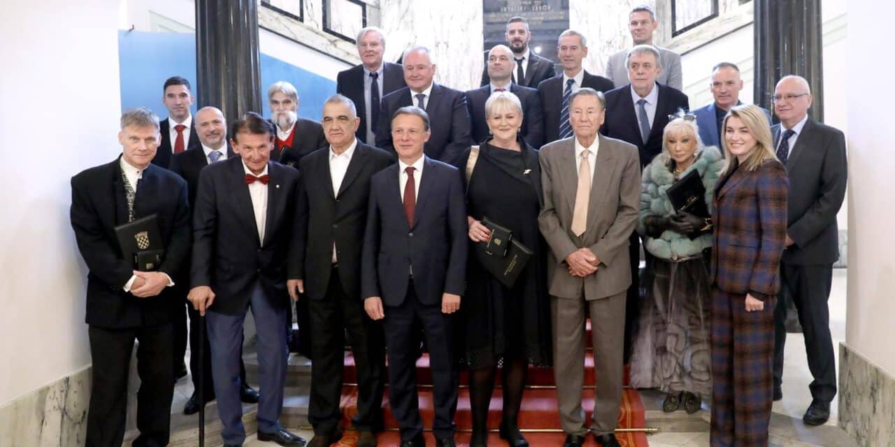 Zagreb: Dodijeljene nagrada za sport “Franjo Bučar”